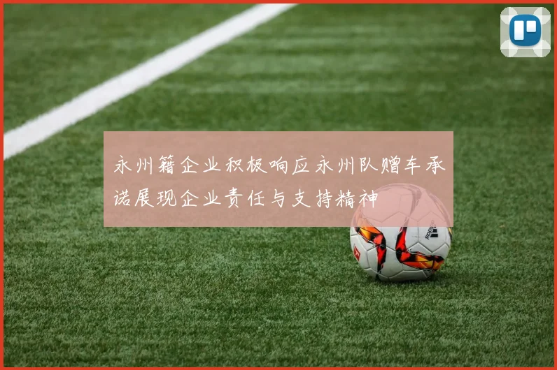 永州籍企业积极响应永州队赠车承诺展现企业责任与支持精神