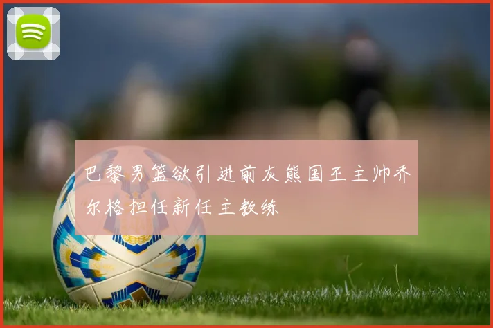 巴黎男篮欲引进前灰熊国王主帅乔尔格担任新任主教练